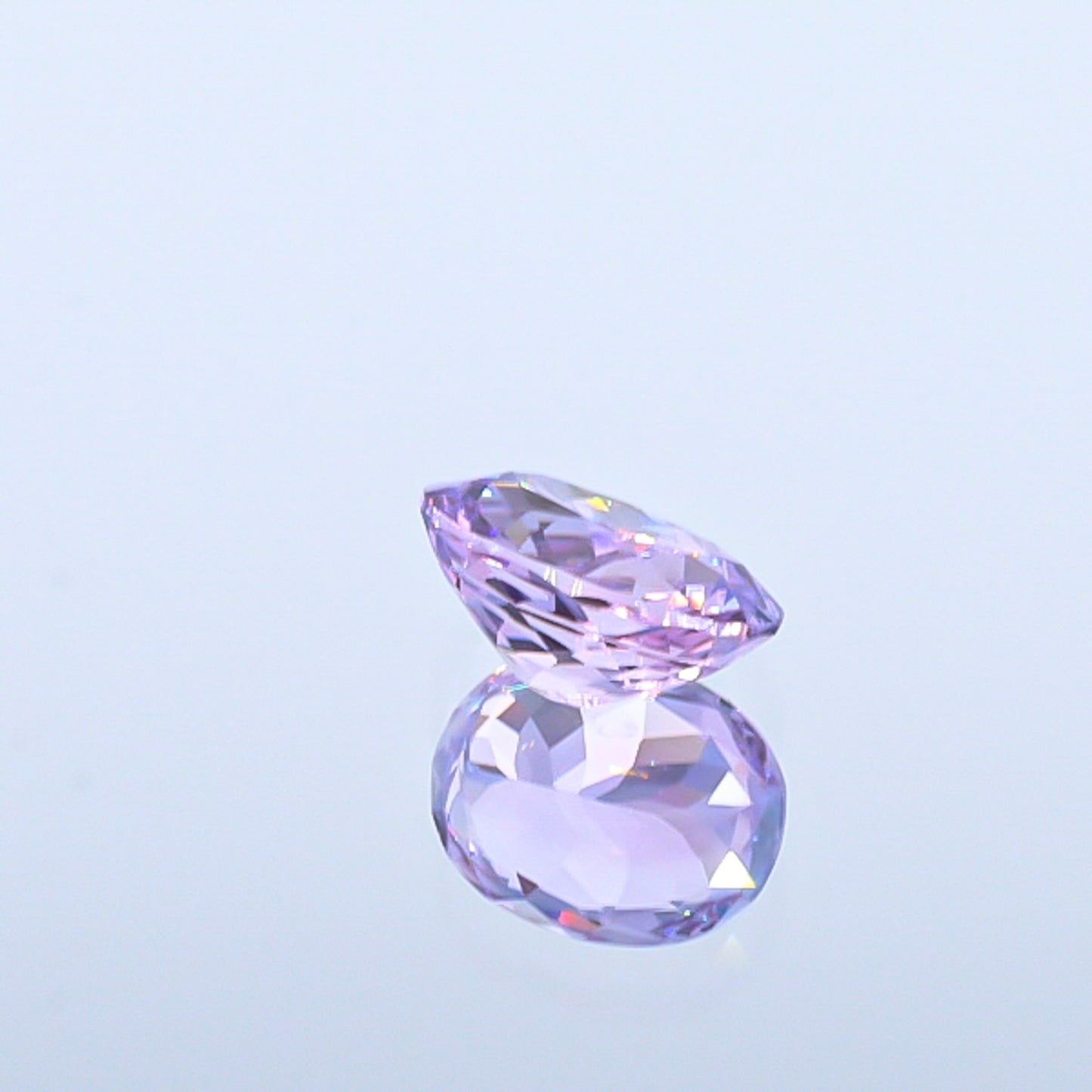 Natural Unheated Purple Zoisite Oval Shape 2.66 Carats With GIA Report