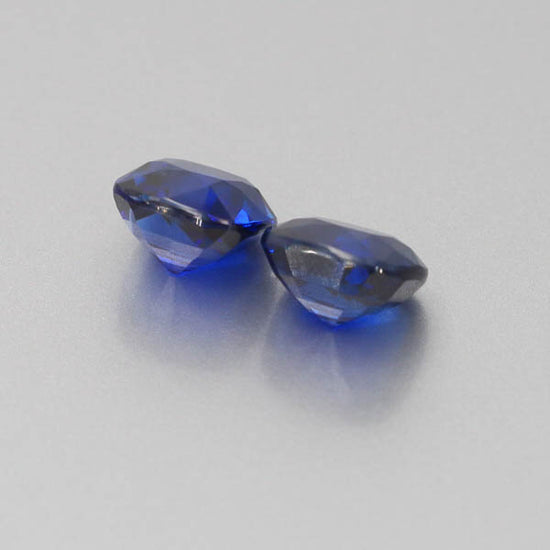 Natural Vivid Blue Sapphire Pair 10.50 Carats GRS Report Pending