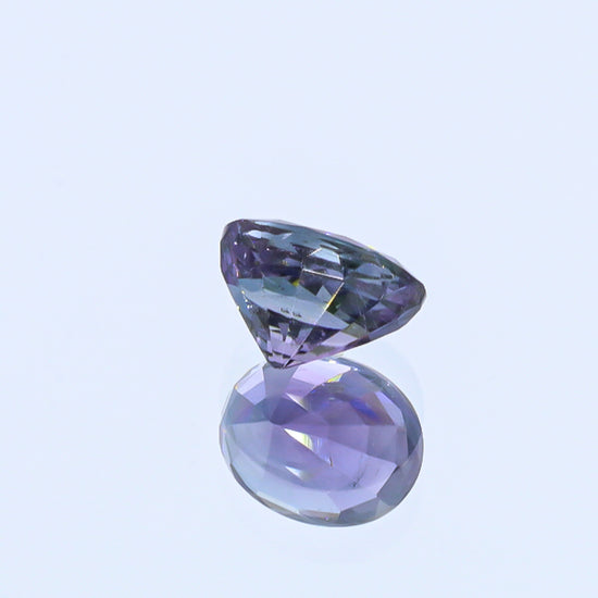 Natural Copper Bearing Tourmaline Purple Changing to Grayish Blue 6.07 Carats With GIA Report