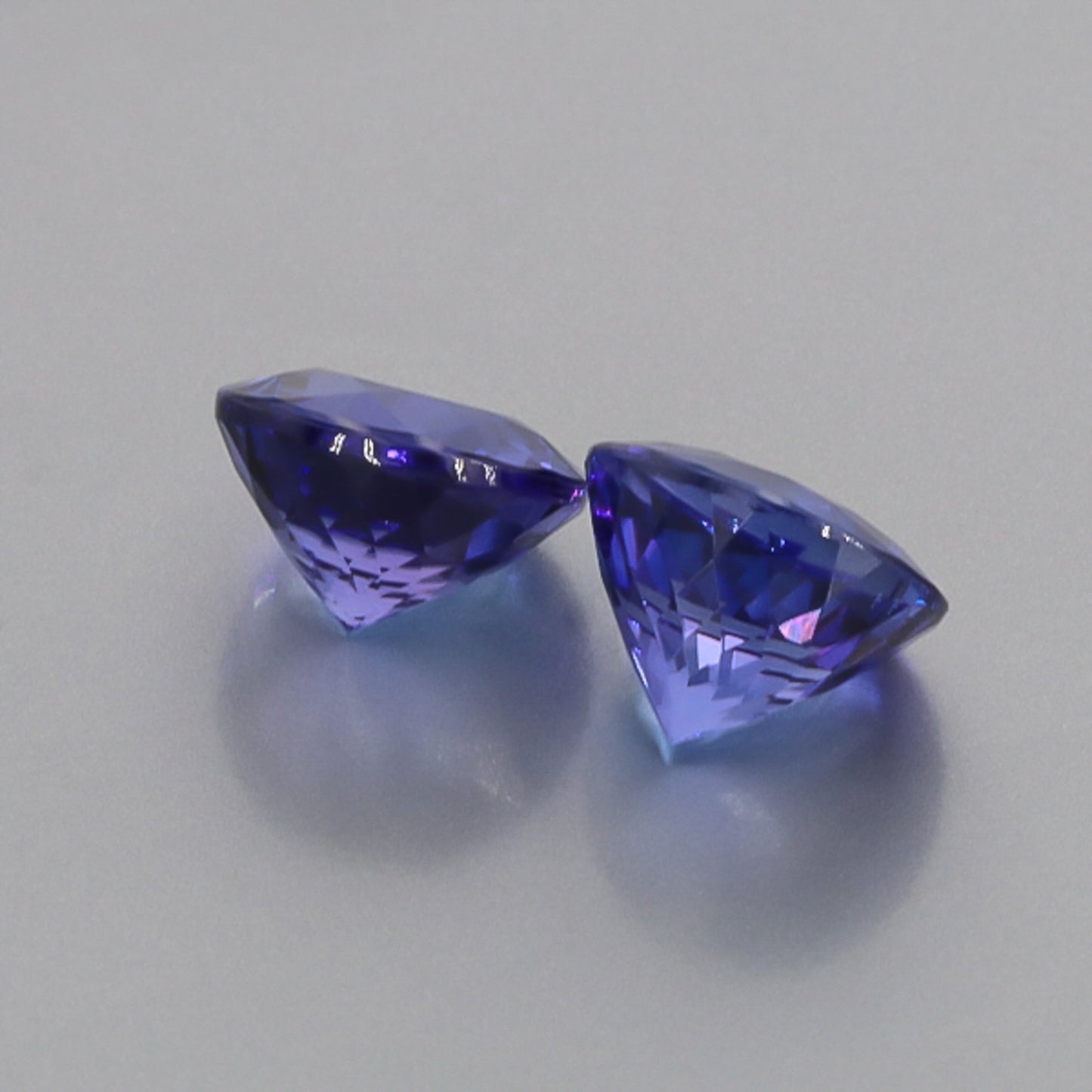 Natural Tanzanite Pair 10.97 Total Carats