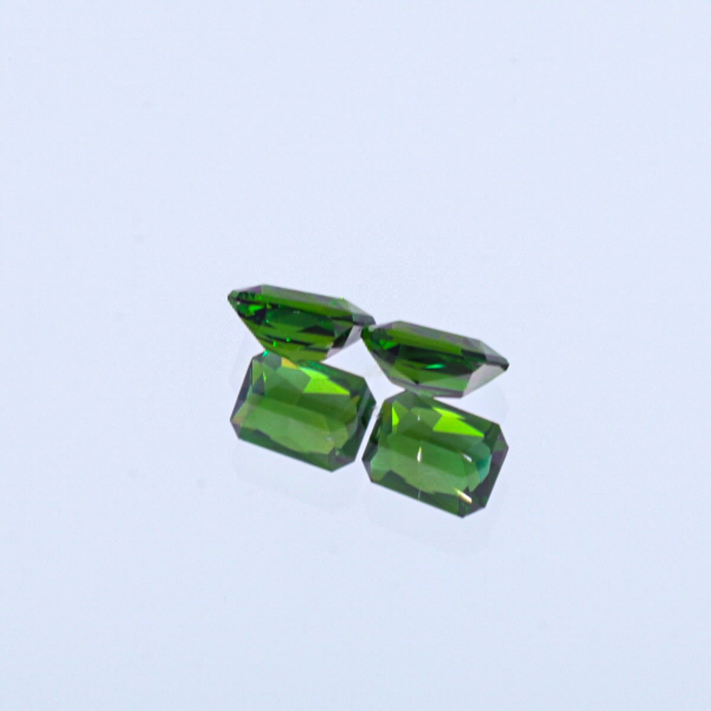 Natural Chrome Tourmaline Pair 2.39 Carats