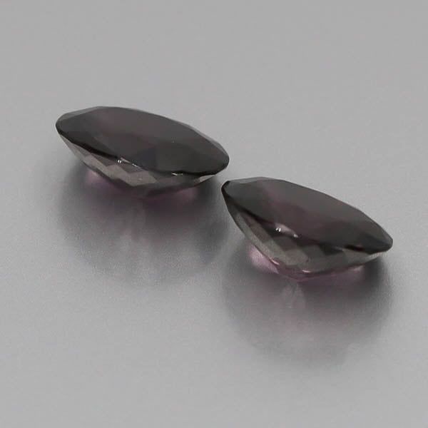 Natural Purple Spinel Pair 10.63 Total Carats