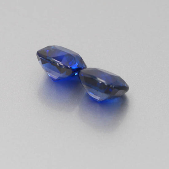 Natural Vivid Blue Sapphire Pair 10.50 Carats GRS Report Pending