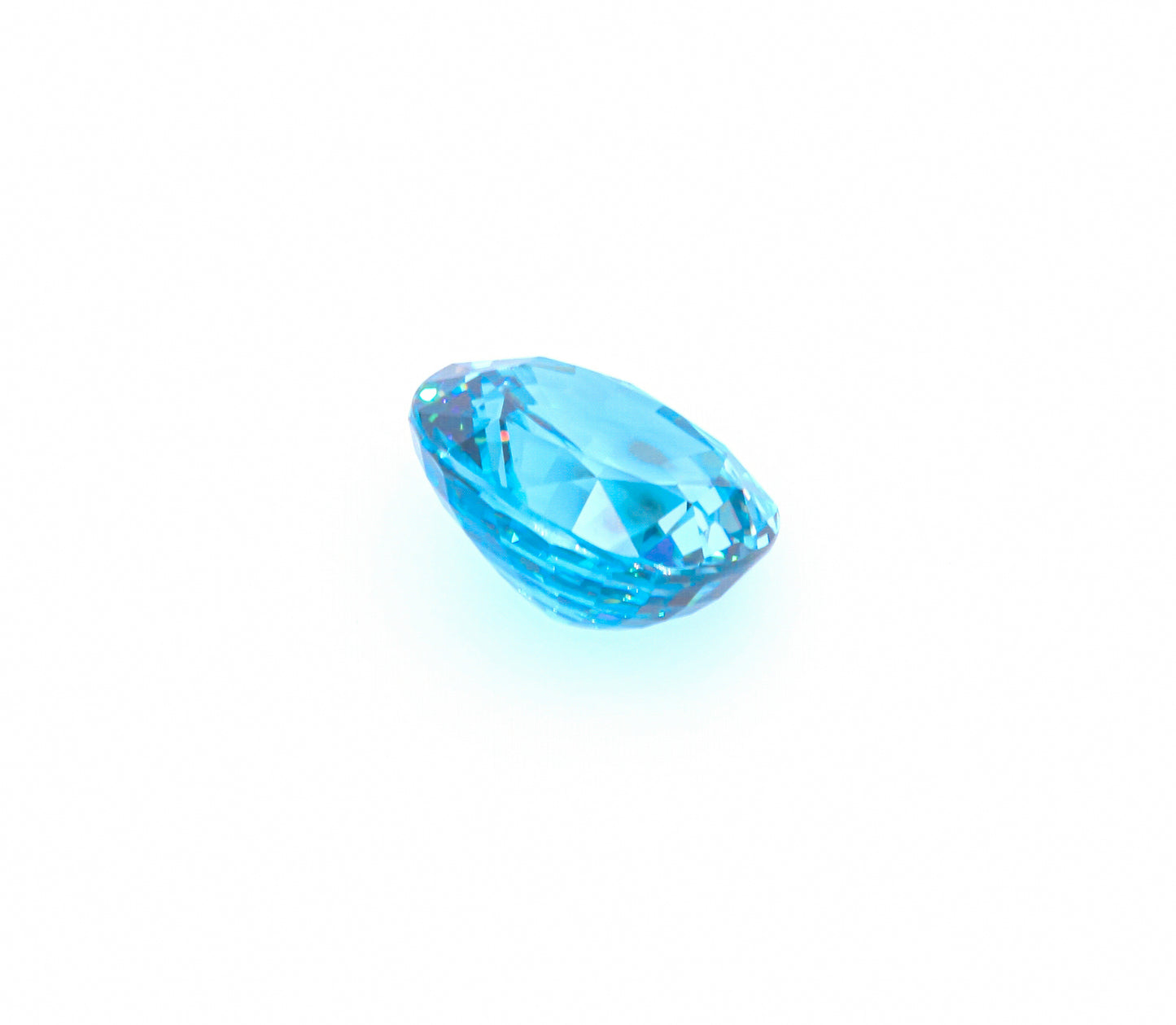 Natural Blue Zircon Oval Shape 17.20 Carats
