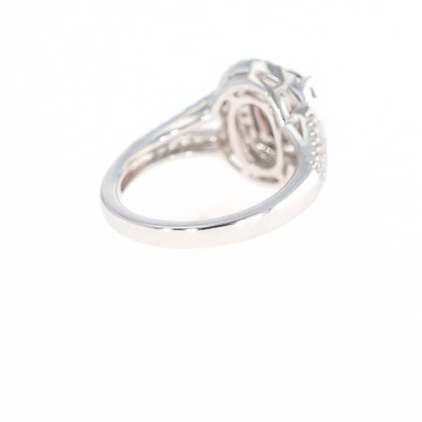 Natural Color Change Garnet and Diamond Ring