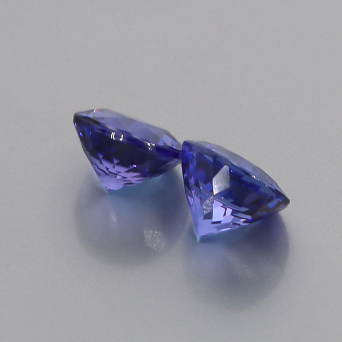 Natural Tanzanite Pair 10.97 Total Carats