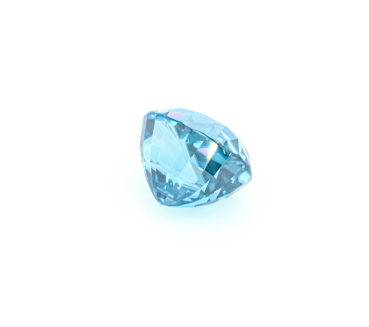 Natural Blue Zircon Oval Shape 17.33 Carats