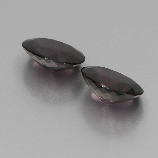 Natural Purple Spinel Pair 10.63 Total Carats