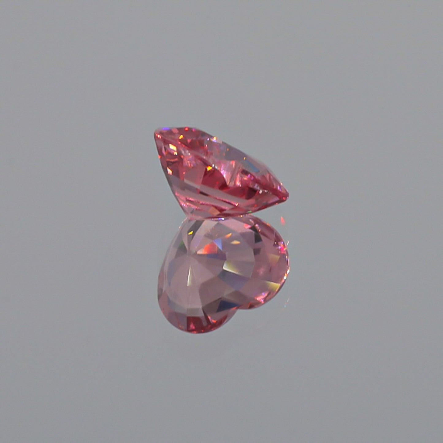 Natural Heart Peach Garnet 5.27 Carats