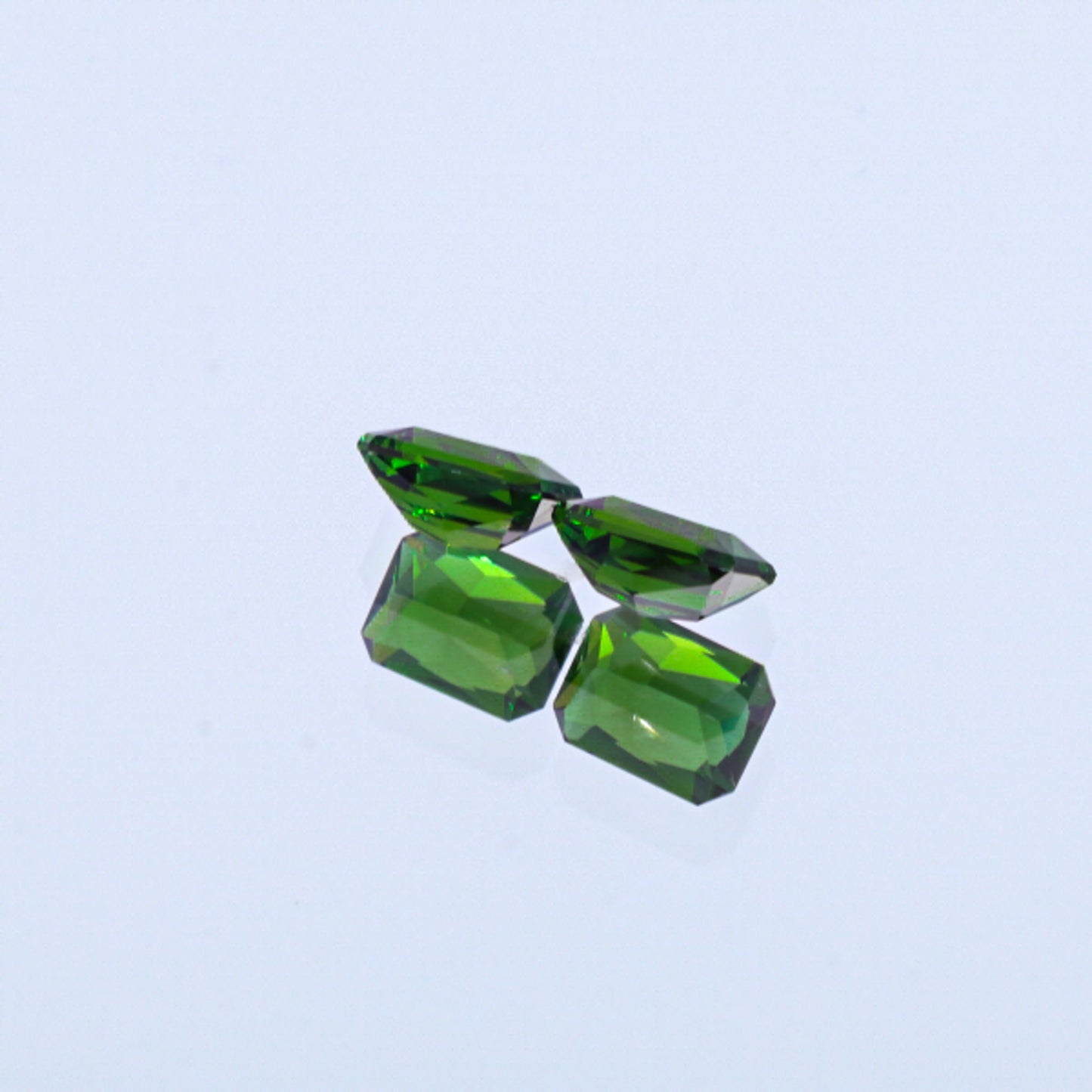 Natural Chrome Tourmaline Pair 2.39 Carats