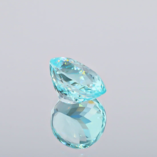 Natural Unheated Paraiba Tourmaline 9.56 Carats With AGL Report