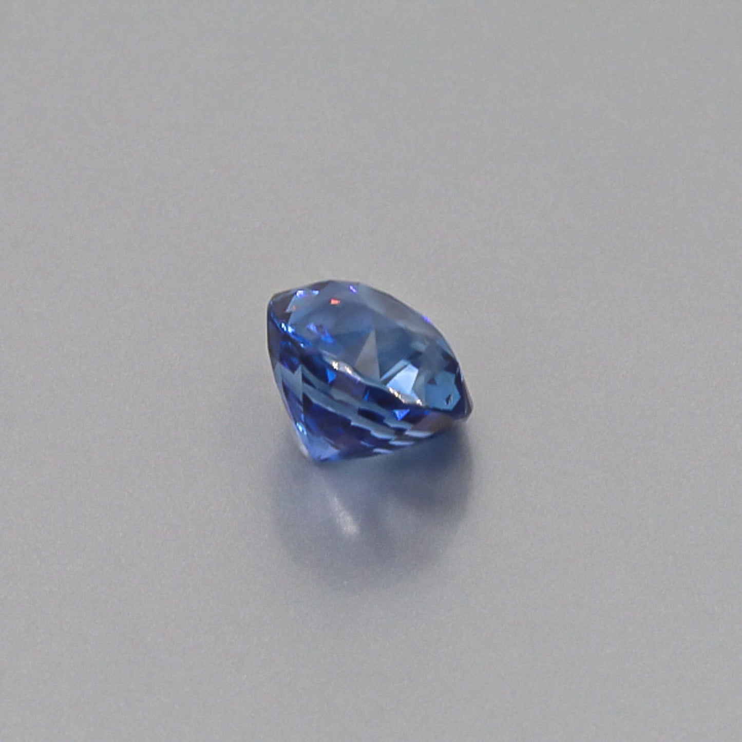 Natural Heated Blue Sapphire Round Shape 5.04 Carats With GIA Report