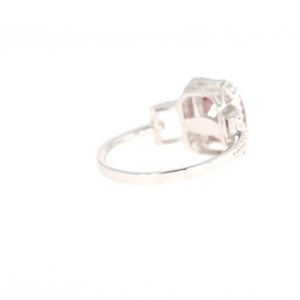 Natural Color-change Garnet 2.97 Carats and Diamond Ring