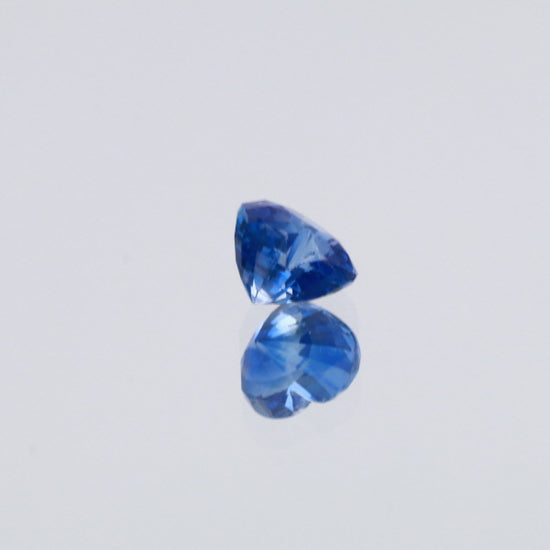 Natural Unheated Blue Sapphire Heart Shape 4.34 Carats With GIA Report