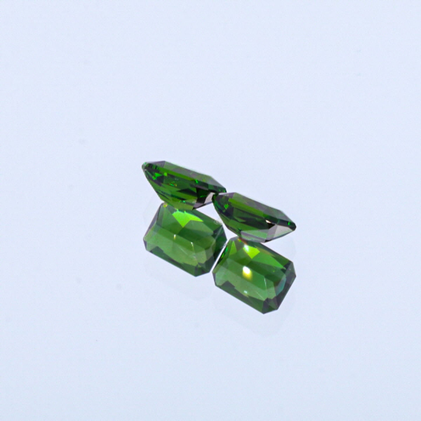 Natural Chrome Tourmaline Pair 2.39 Carats