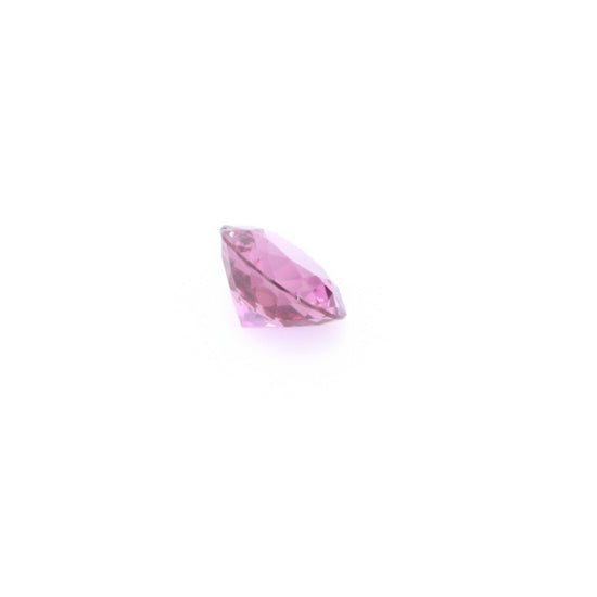Natural Heated Pink Sapphire Purplish Pink Color Round Shape 1.74 Carats With GIA Report