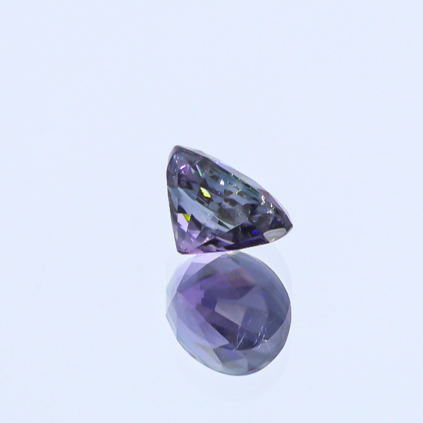Natural Copper Bearing Tourmaline Purple Changing to Grayish Blue 6.07 Carats With GIA Report