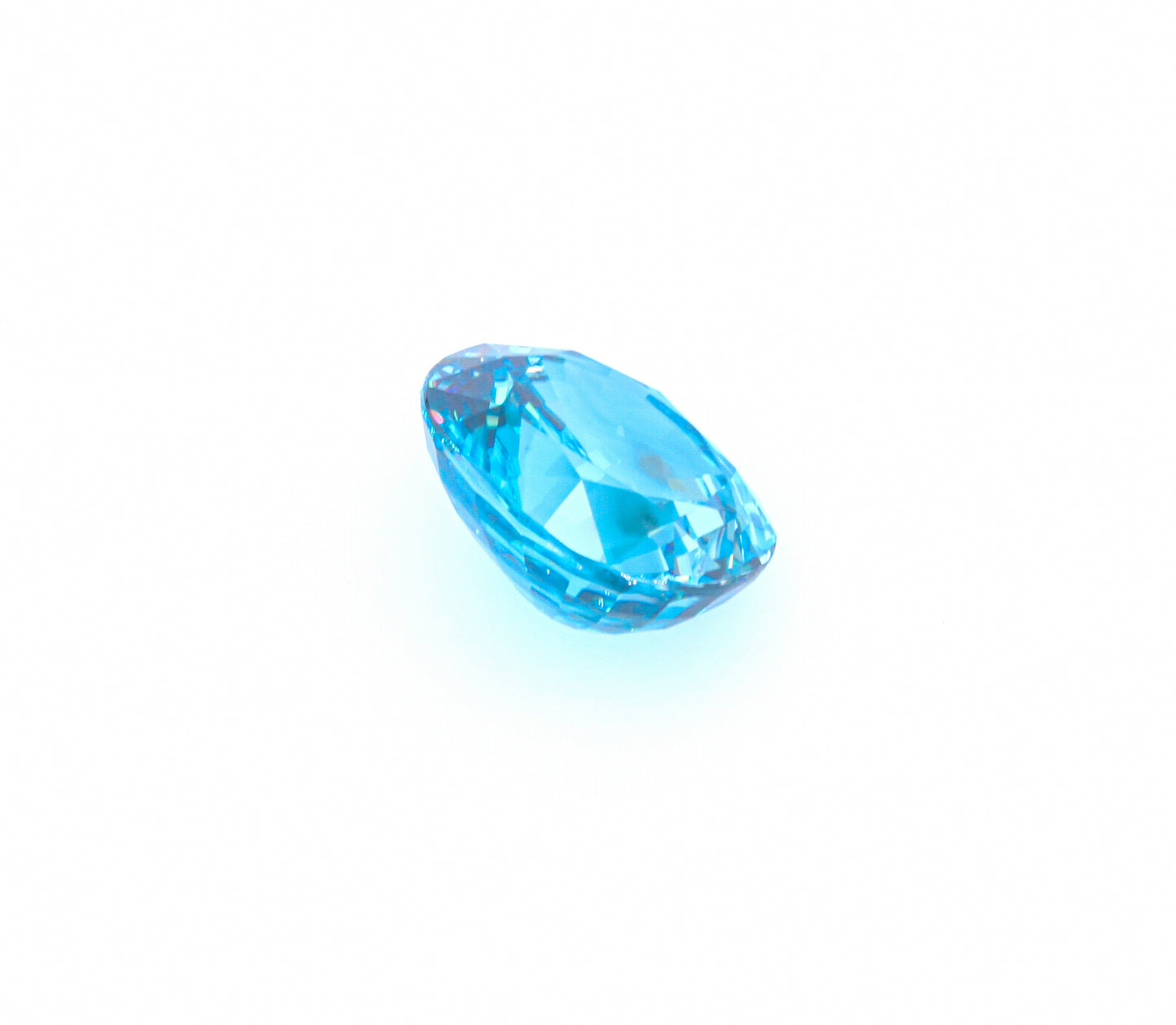 Natural Blue Zircon Oval Shape 17.20 Carats