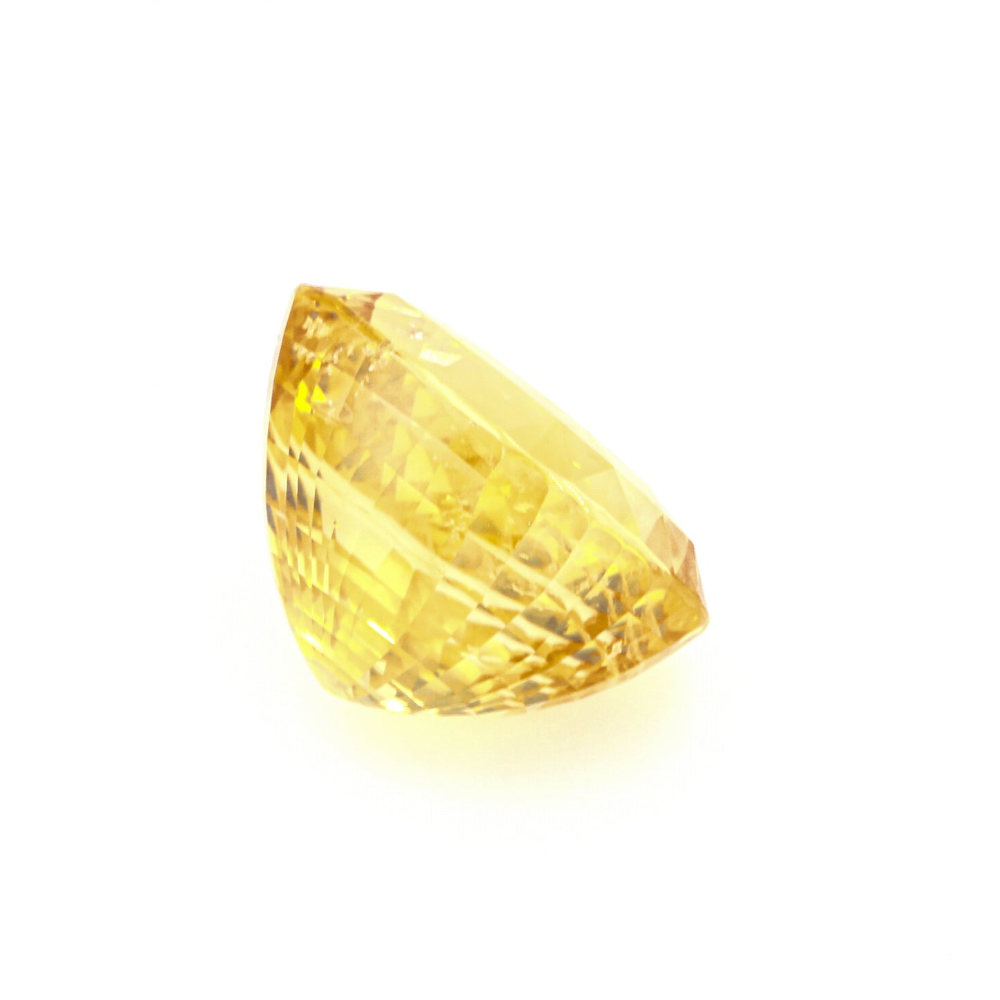 Natural Unheated Ceylon Yellow Sapphire Cushion Shape 59.81ct With GIA Report