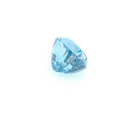 Natural Blue Zircon Oval Shape 17.33 Carats