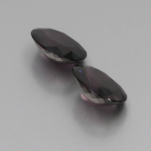 Natural Purple Spinel Pair 10.63 Total Carats
