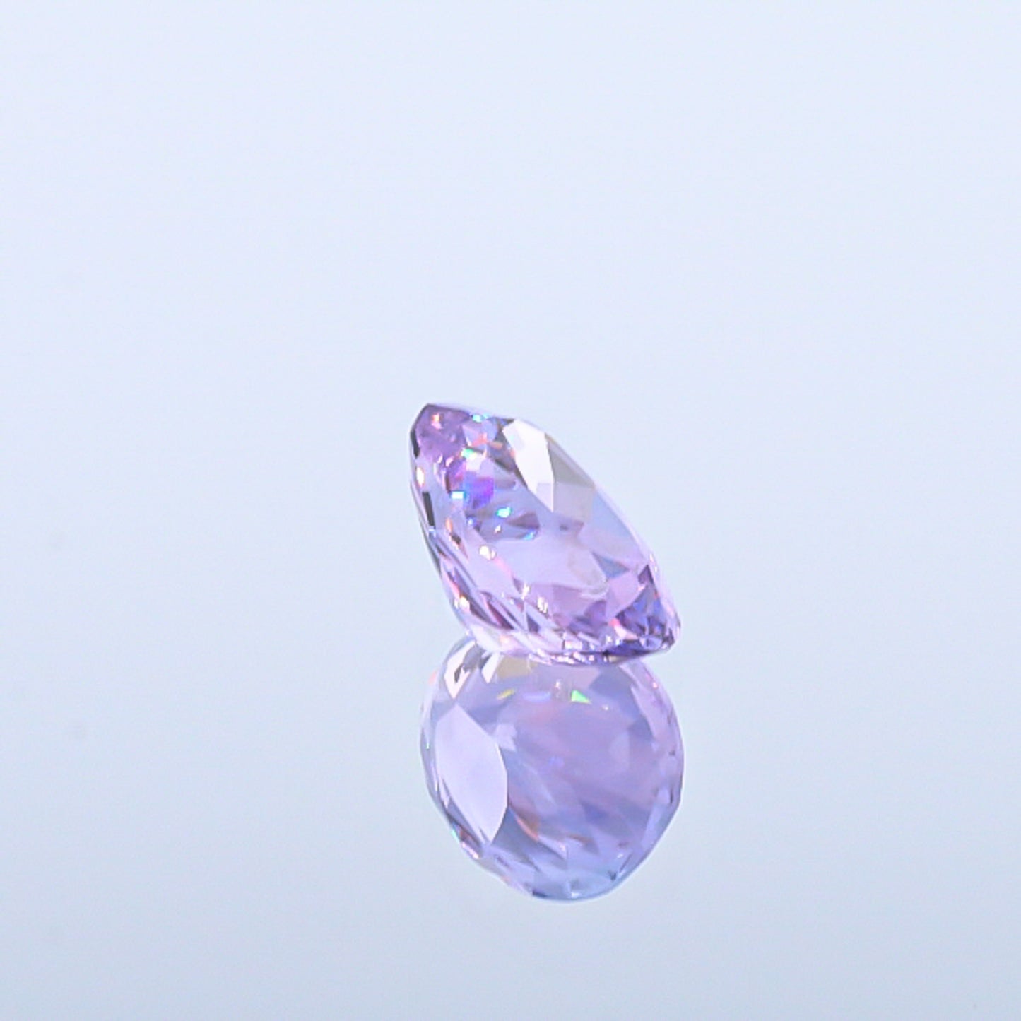 Natural Unheated Purple Zoisite Oval Shape 2.66 Carats With GIA Report