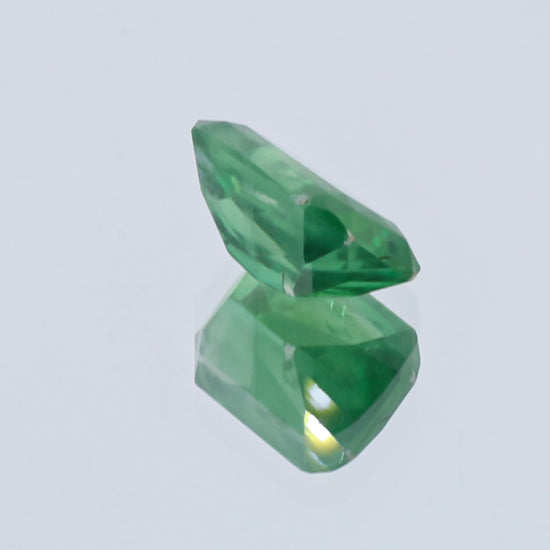 Natural Unheated Rare Green Kyanite Emerald Shape 10.98 Carats With GRS Report