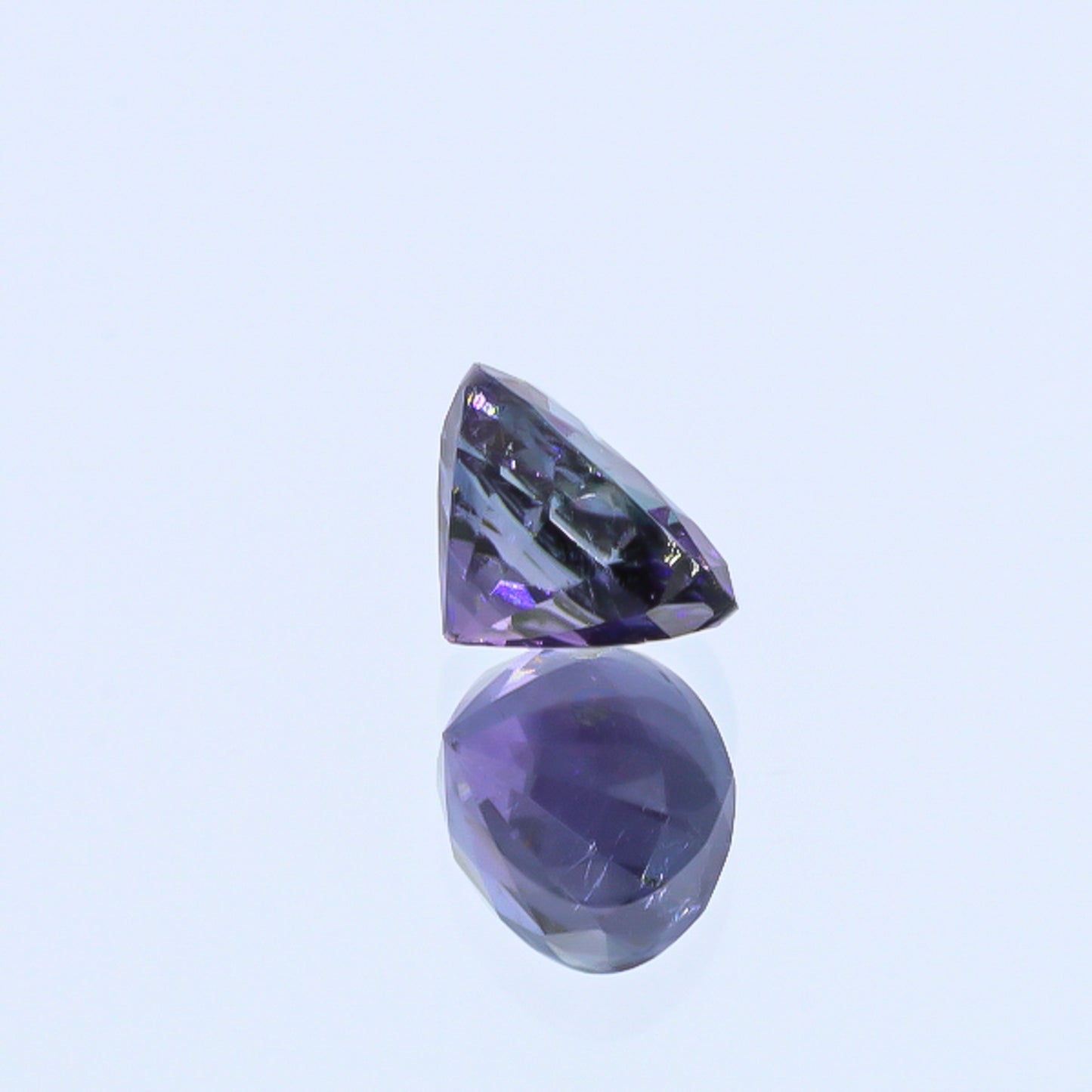Natural Copper Bearing Tourmaline Purple Changing to Grayish Blue 6.07 Carats With GIA Report