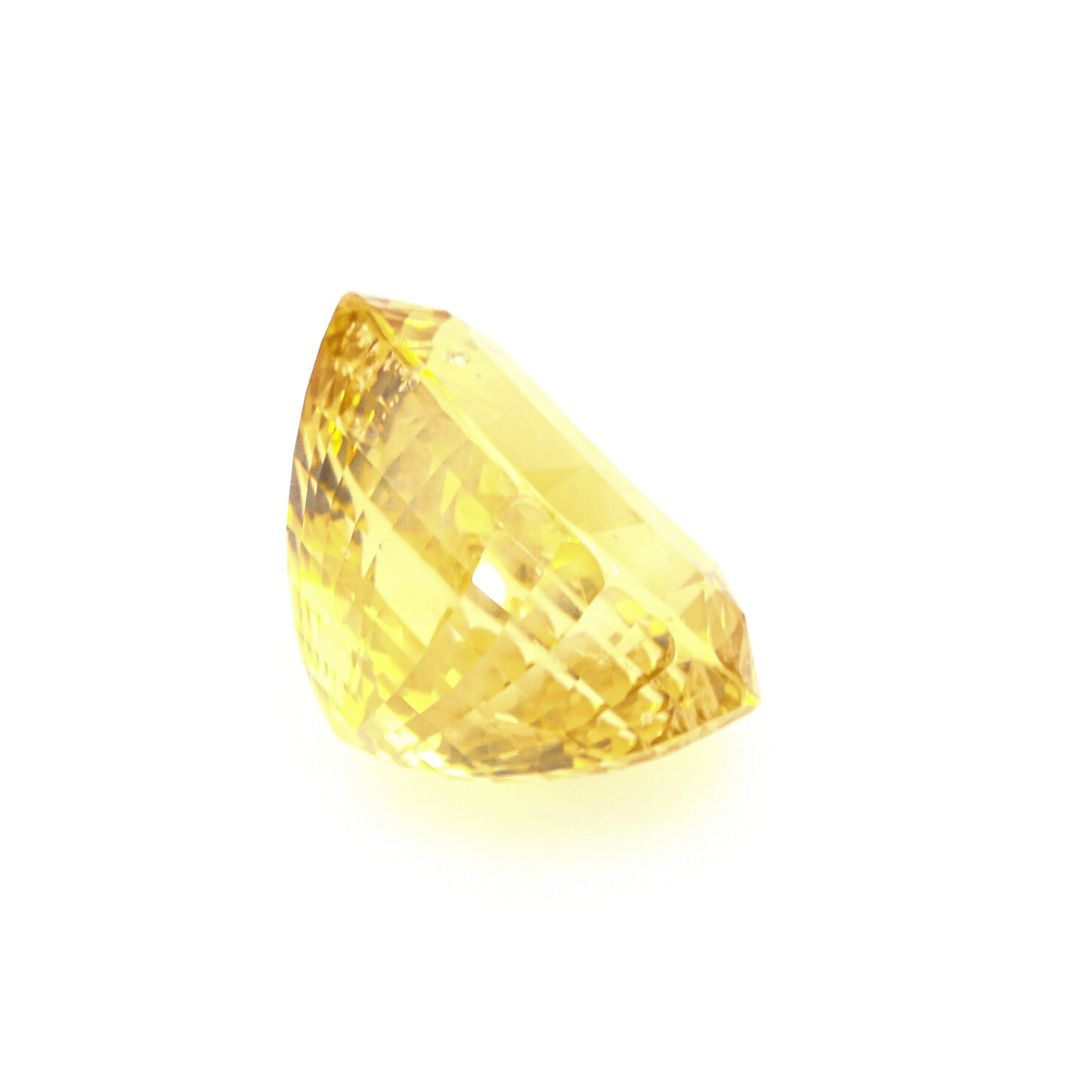Natural Unheated Ceylon Yellow Sapphire Cushion Shape 59.81ct With GIA Report