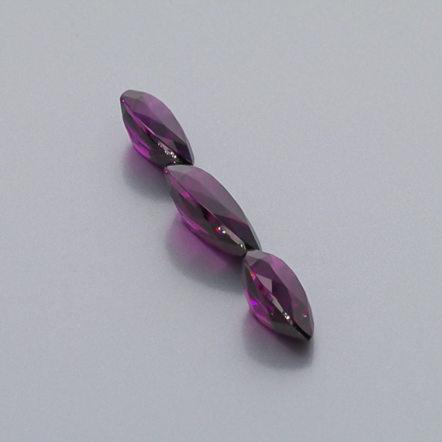 Natural Purple Garnet Set 14.20 Total Carat