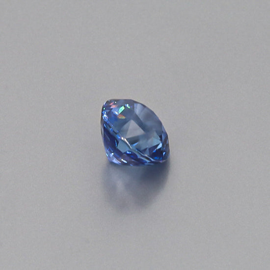 Natural Heated Blue Sapphire Round Shape 5.04 Carats With GIA Report