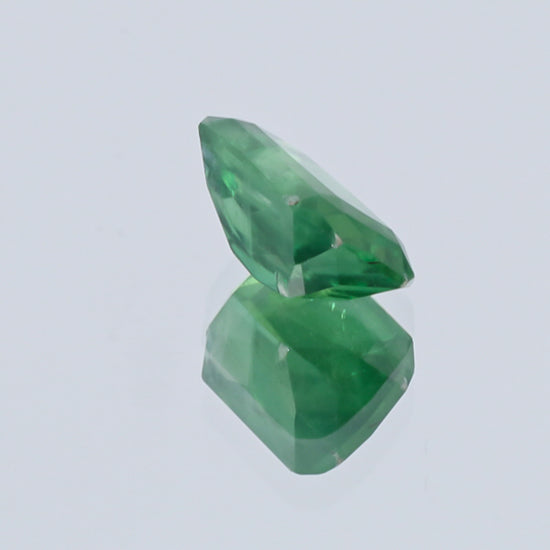 Natural Unheated Rare Green Kyanite Emerald Shape 10.98 Carats With GRS Report