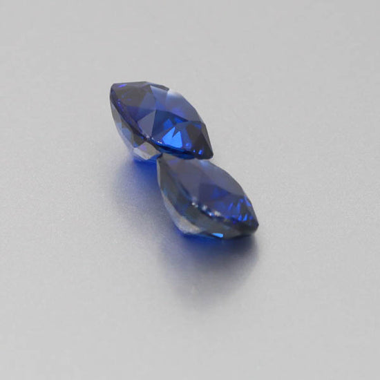 Natural Vivid Blue Sapphire Pair 10.50 Carats GRS Report Pending