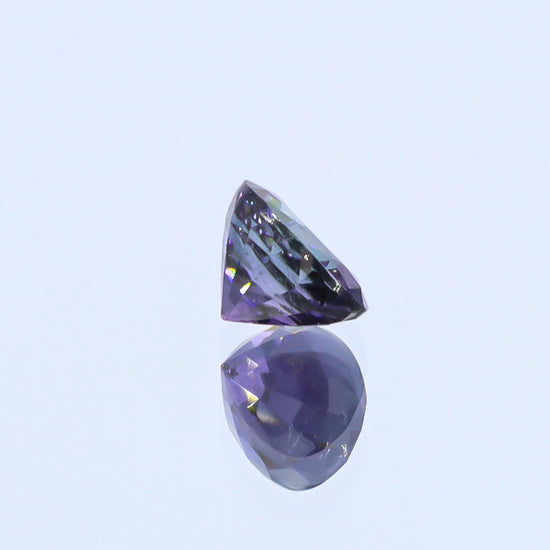 Natural Copper Bearing Tourmaline Purple Changing to Grayish Blue 6.07 Carats With GIA Report