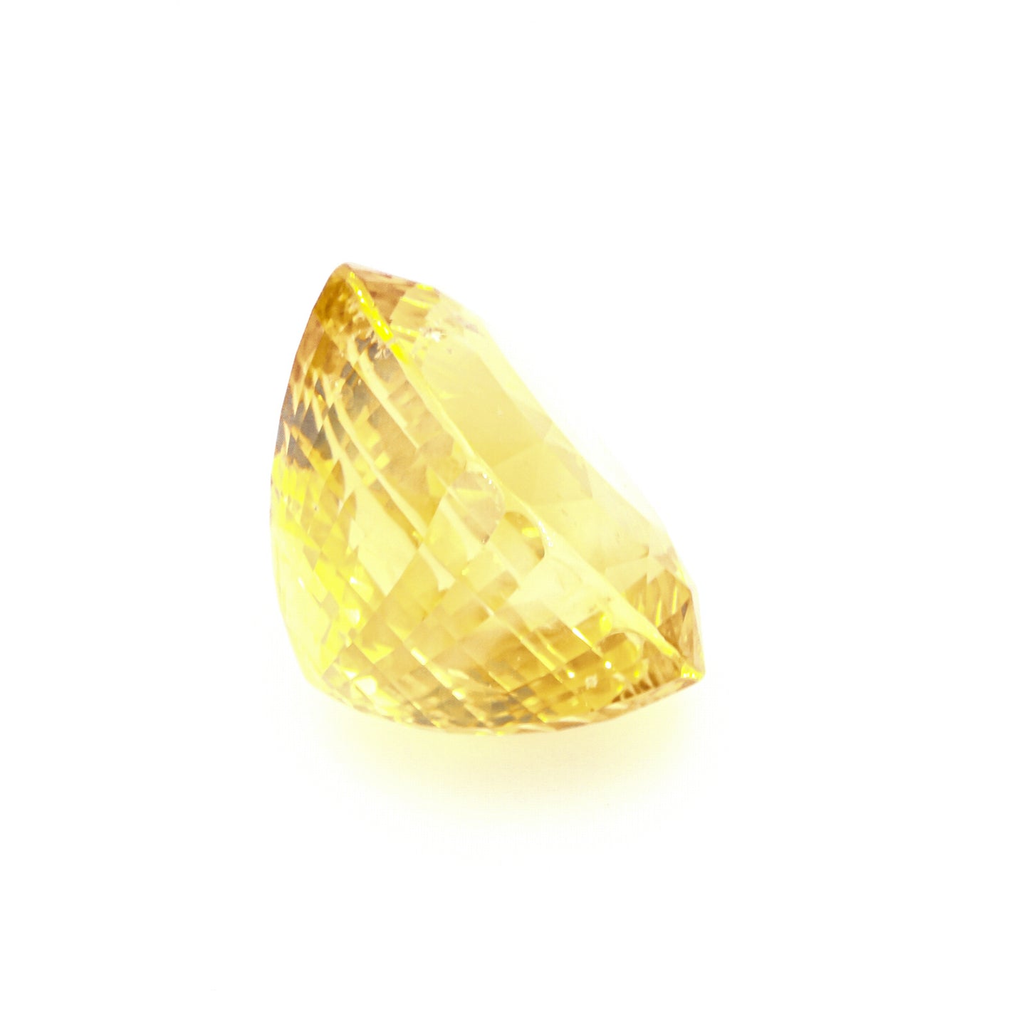 Natural Unheated Ceylon Yellow Sapphire Cushion Shape 59.81ct With GIA Report