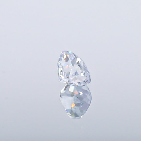 Natural Unheated White Sapphire Square Shape 3.09 Carat With GIA Report