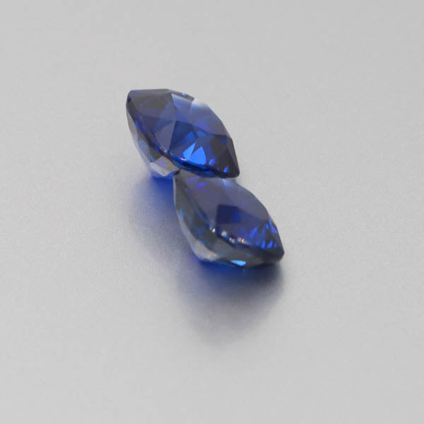 Natural Vivid Blue Sapphire Pair 10.50 Carats GRS Report Pending