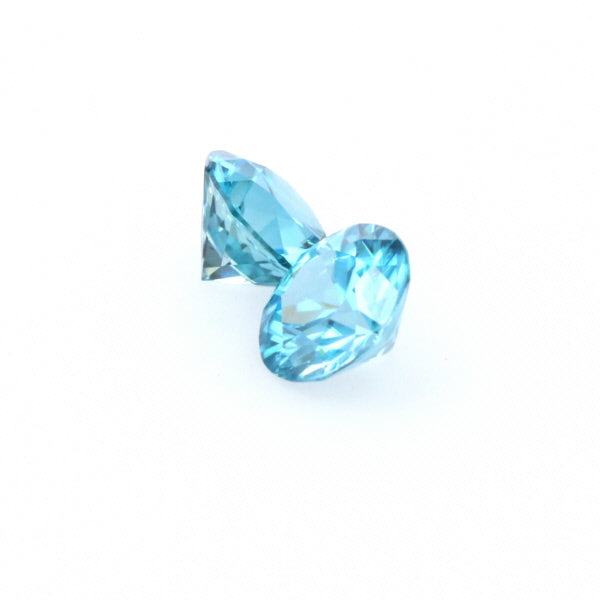 Natural Zircon Blue Color Round Shape 5.60ct
