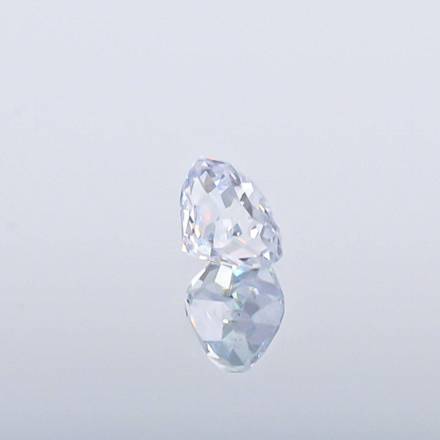 Natural Unheated White Sapphire Square Shape 3.09 Carat With GIA Report