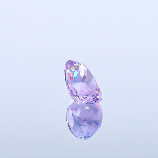Natural Unheated Purple Zoisite Oval Shape 2.66 Carats With GIA Report