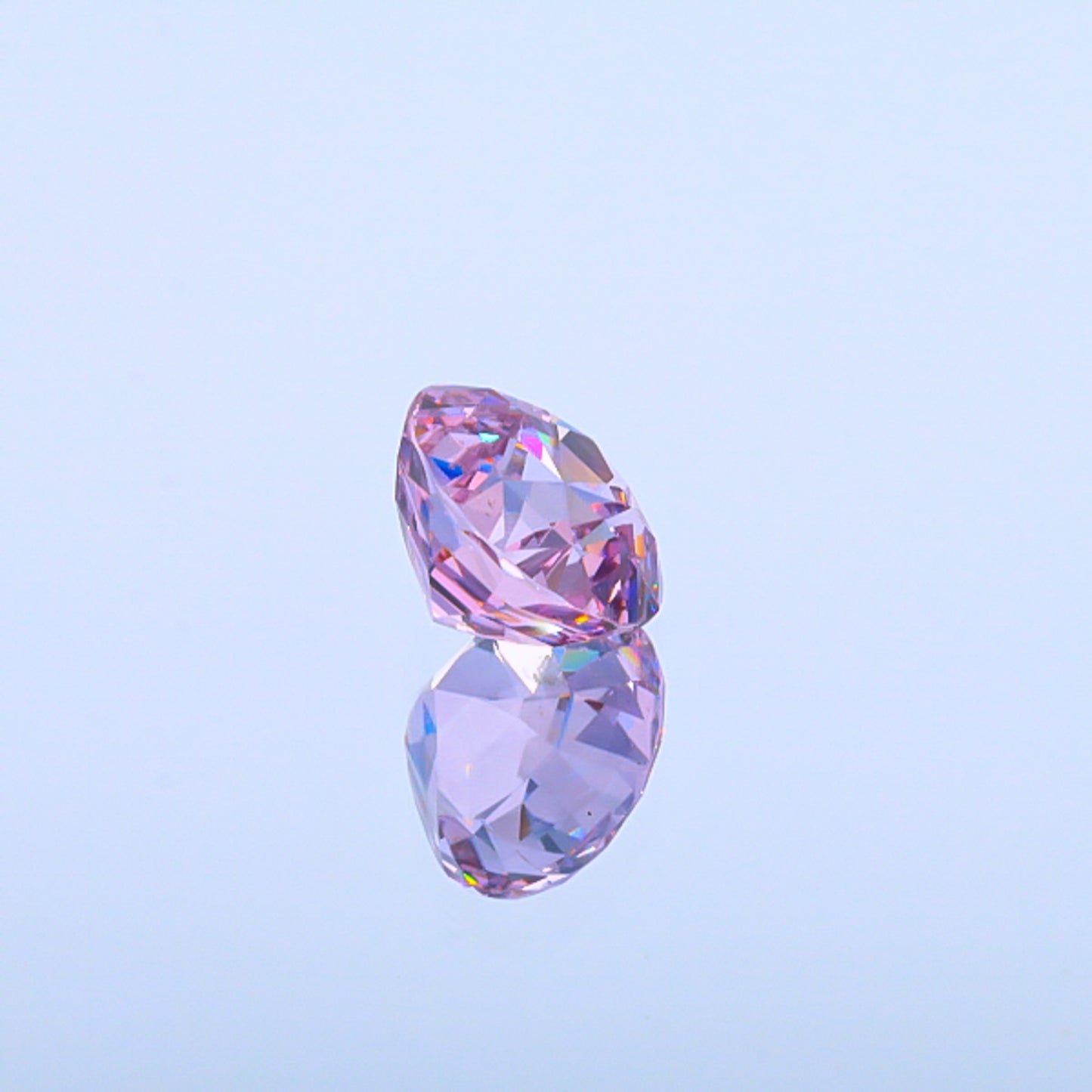 Natural Unheated Lavender Spinel Round Shape 8.19 Carats