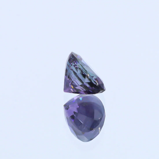 Natural Copper Bearing Tourmaline Purple Changing to Grayish Blue 6.07 Carats With GIA Report