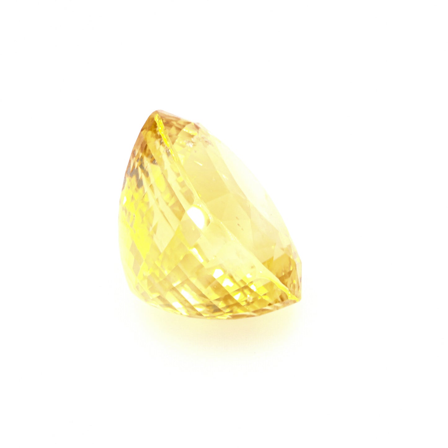 Natural Unheated Ceylon Yellow Sapphire Cushion Shape 59.81ct With GIA Report