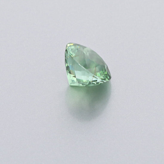 Natural Paraiba Tourmaline Green Color Round Shape 4.10 Carats With GIA Report