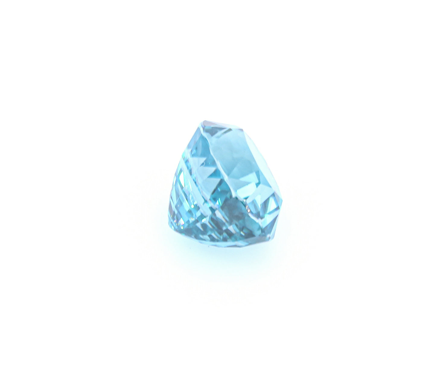 Natural Blue Zircon Oval Shape 17.33 Carats