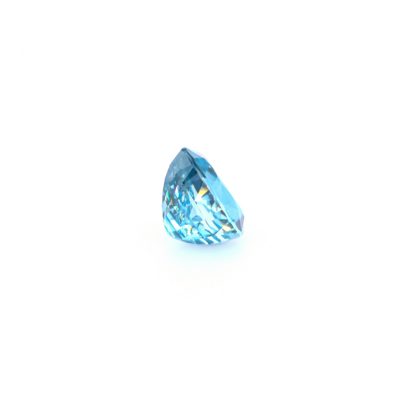 Natural Blue Zircon Pear Shape 13.49 Carats