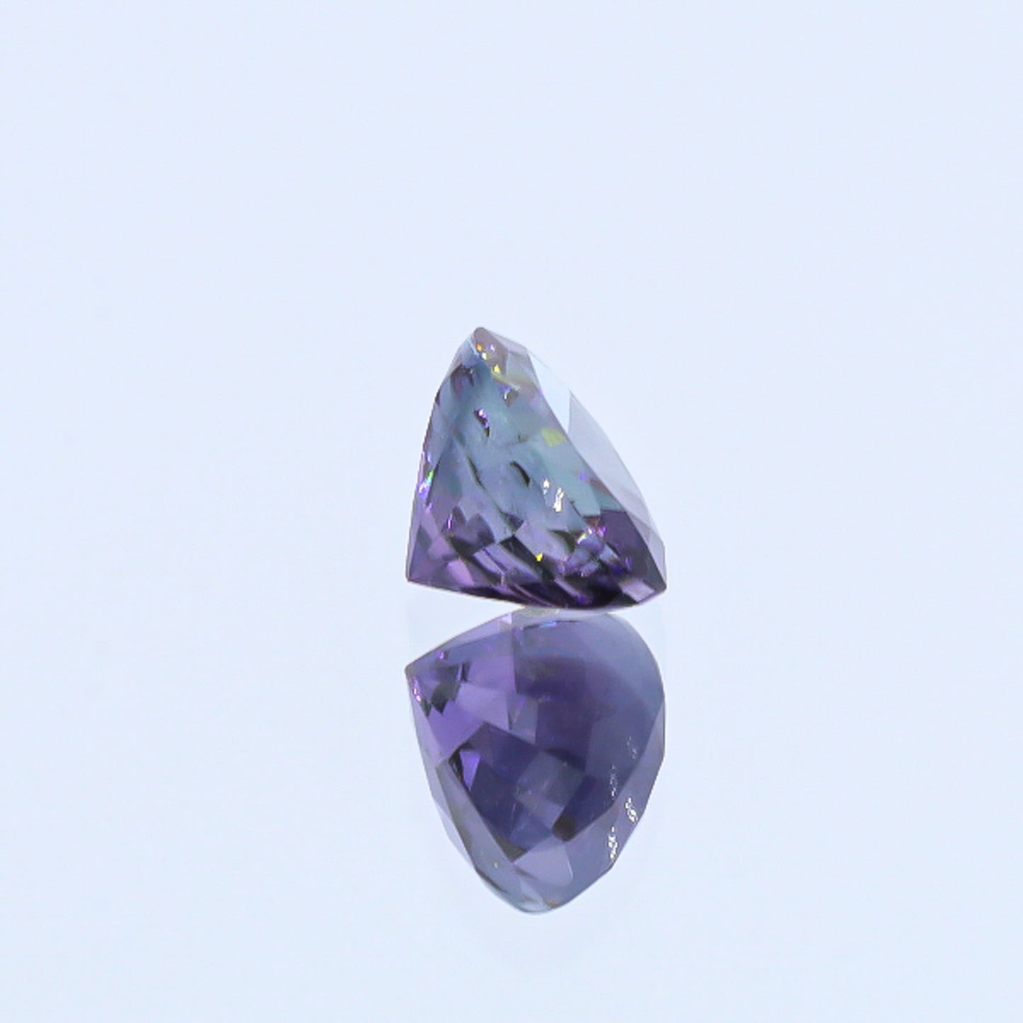 Natural Copper Bearing Tourmaline Purple Changing to Grayish Blue 6.07 Carats With GIA Report