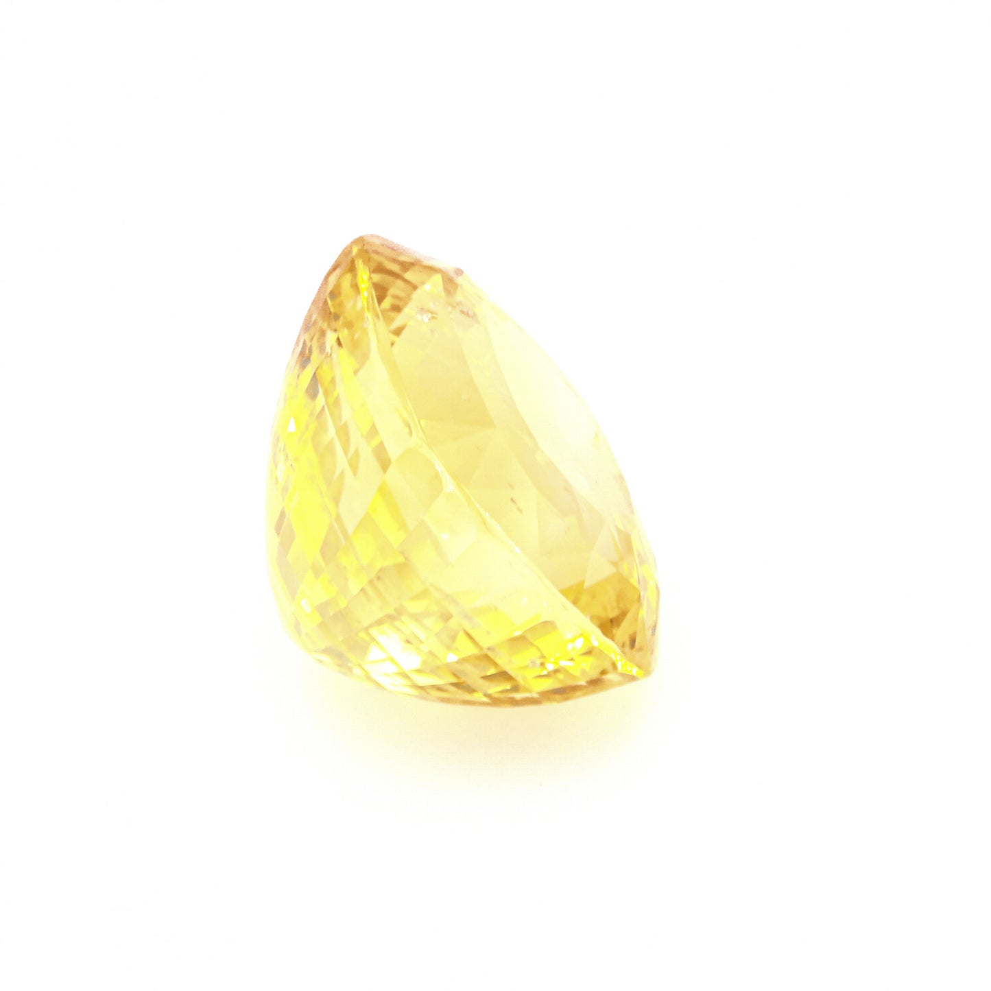 Natural Unheated Ceylon Yellow Sapphire Cushion Shape 59.81ct With GIA Report