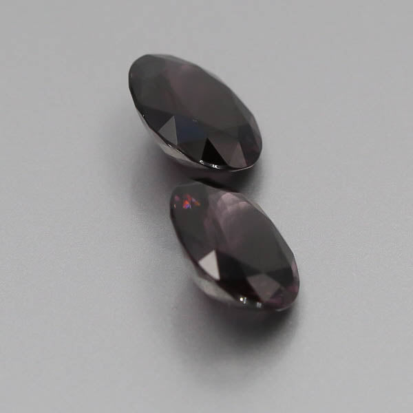 Natural Purple Spinel Pair 10.63 Total Carats