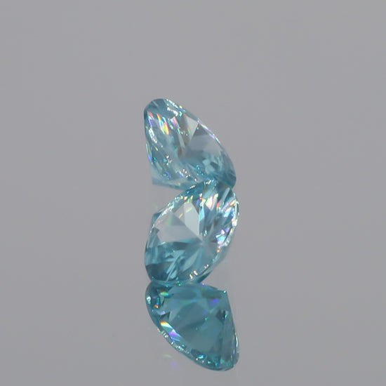Natural Blue Zircon 5.58 Carats